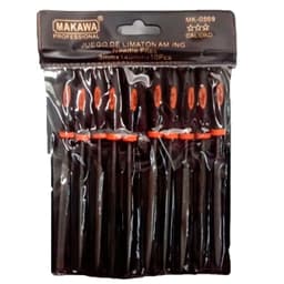 Kit Set Juego De Mini Limas / 10 Piezas / 3mm X 140mm
