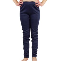 Calza Micropolar Nina Forro Piel lisa 504 Azul Marino 6