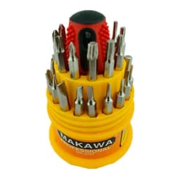 Destornillador Con 31 Puntas Set De Herramienta Reloj