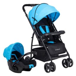 Coche Travel System Go Lite Azul Azul claro