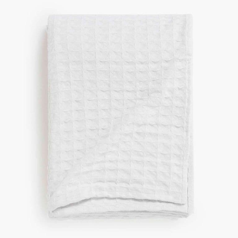 Cubrecama Panal 240x260 Blanco (cama 2 plazas o Queen)
