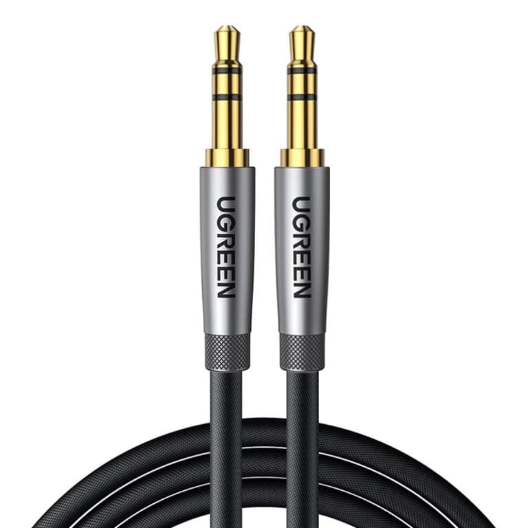 Cable redondo de 3,5 mm a 3,5 mm 0,5m