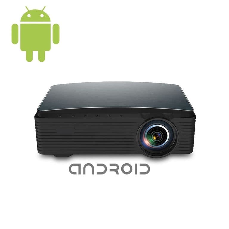 Proyector Led Full HD Android Wifi 5G 1080P AAO YG650 390 ANSI 7000 Lumenes