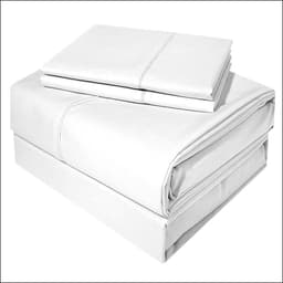 Juego De Sabanas King Inmaculada Delicato Blanco 300 Hilos