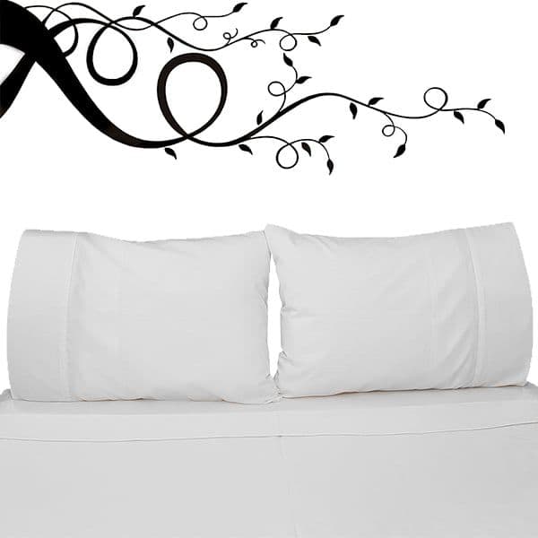 Juego de Sabanas Super King Inmaculada Clasico Blanco 200 Hilos