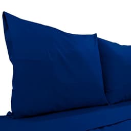 Juego De Sabanas Full Diversion Clasico Azul 200 Hilos