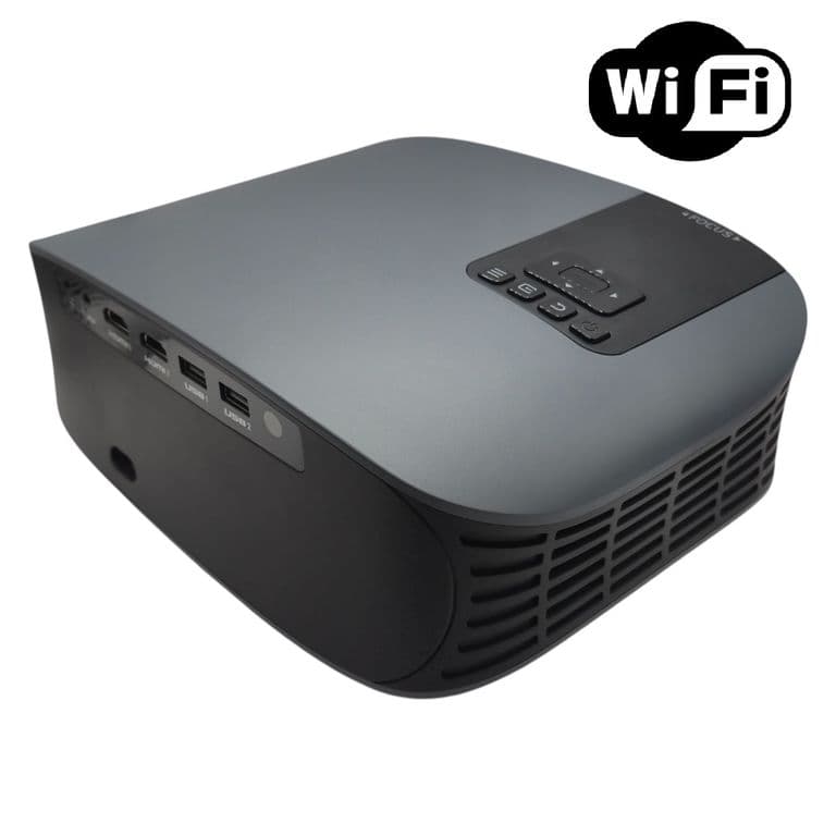 Proyector Smart Led WiFi 350 ANSI 5000 lumenes Full HD 1080p AAO YG680