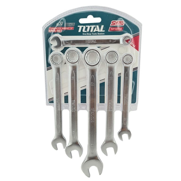 Set Juego De Llaves Punta Corona 6 Piezas Total Tht102266