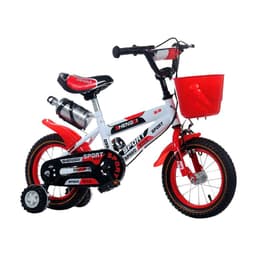 Bicicleta Infantil Aro 16 Rojo Con Rueditas Rojo XS