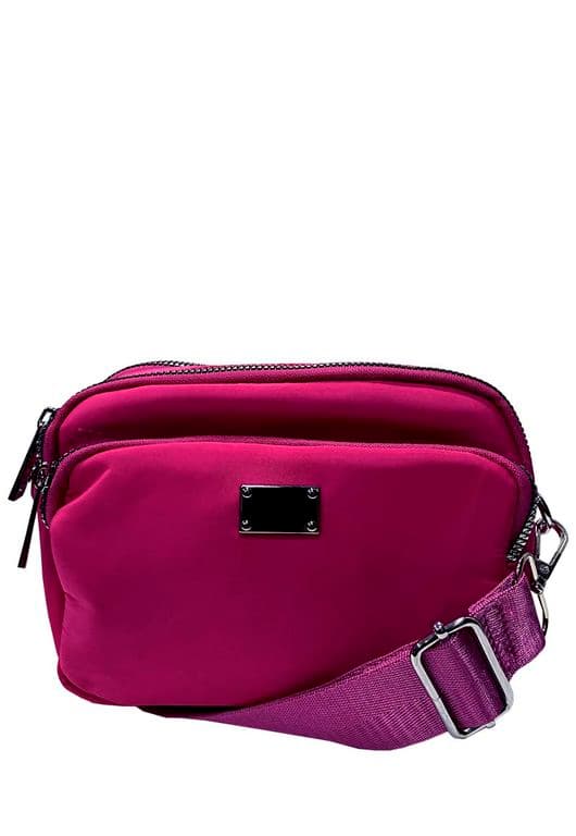 Cartera Textil Mujer Rosado Rosa TALLA UNICA