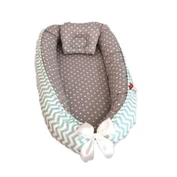 Cama Cojin Nido Colecho Con Almohada De Algodon Reforzada