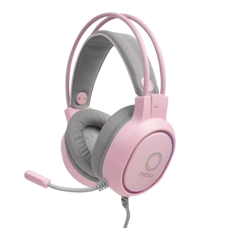 Audifono Gamer Zigma PC PS XBOX Rosado RGB