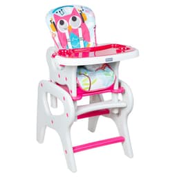 Silla De Comer Escritorio Eat&Fun Rosado Rosado claro