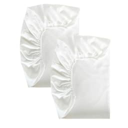 PACK 2 SABANAS BAJERAS COLECHO BLANCO