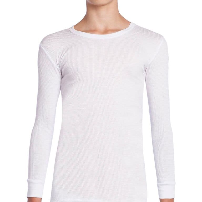 Camiseta Termica Manga Larga Blanco Blanco 10