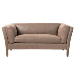 Sofa Mei Mediano cafe oscuro 67x157x82