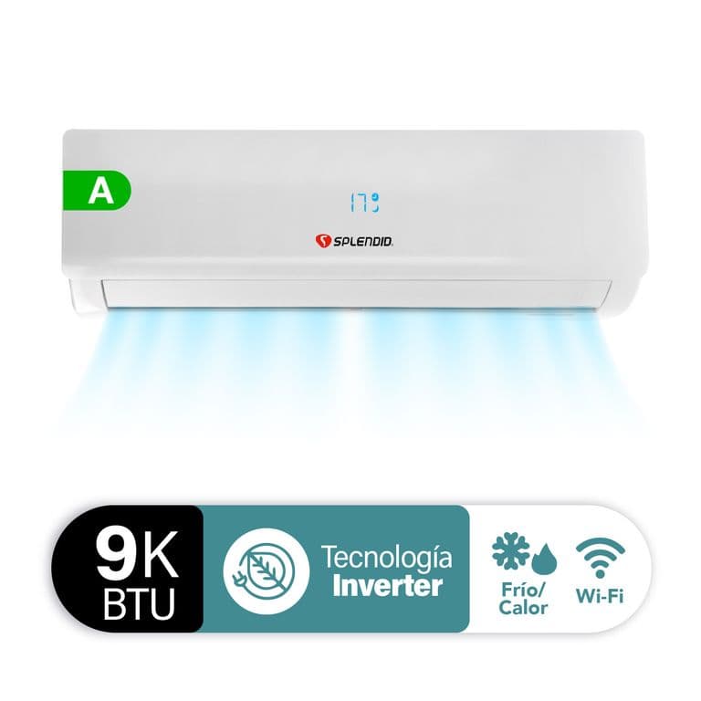 Aire acondicionado split 9000BTU Inverter