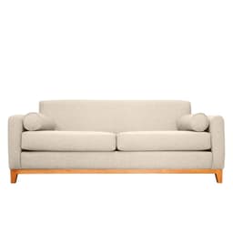 SOFA MELI FELPA BEIGE 3 CUERPOS