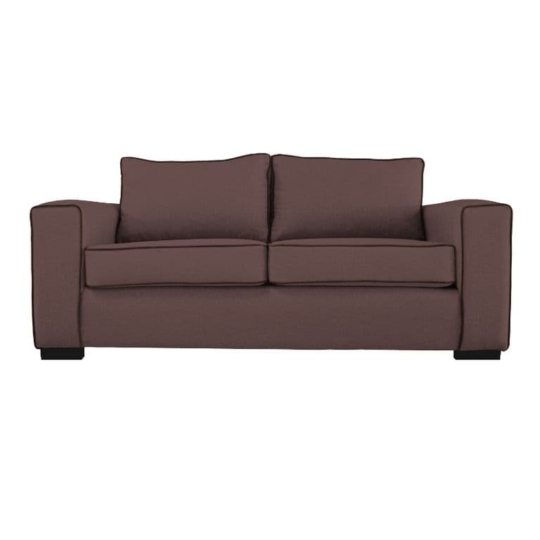 SOFA GABRO FELPA CAFE 3 CUERPOS