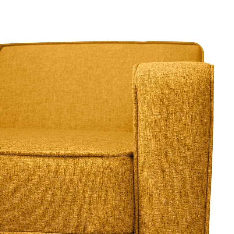 SOFA LILEN FELPA AMBARINO 3 CUERPOS