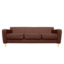 SOFA LILEN FELPA CAFE 3 CUERPOS