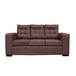 SOFA ANTU FELPA CAFE 3 CUERPOS
