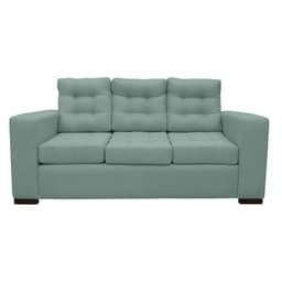 SOFA ANTU FELPA VERDE 3 CUERPOS