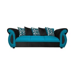 SOFA NEW DOMINGA TURQUESA 3 CUERPOS