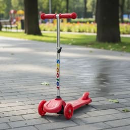 Scooter Infantil S012 Rojo Rojo