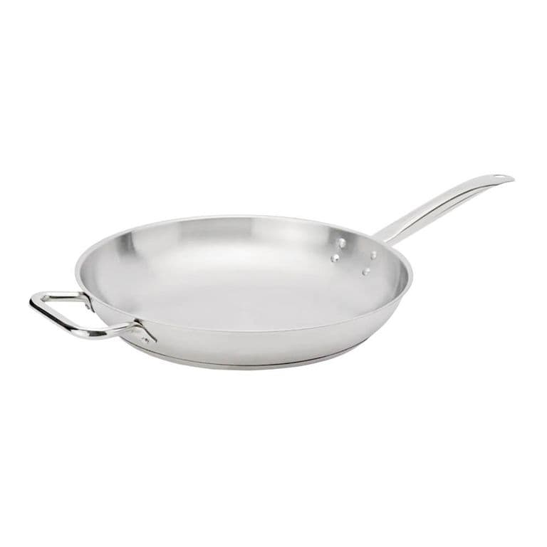 SARTEN ACERO INOX CON FONDO DIFUSOR 34CM IMAHE