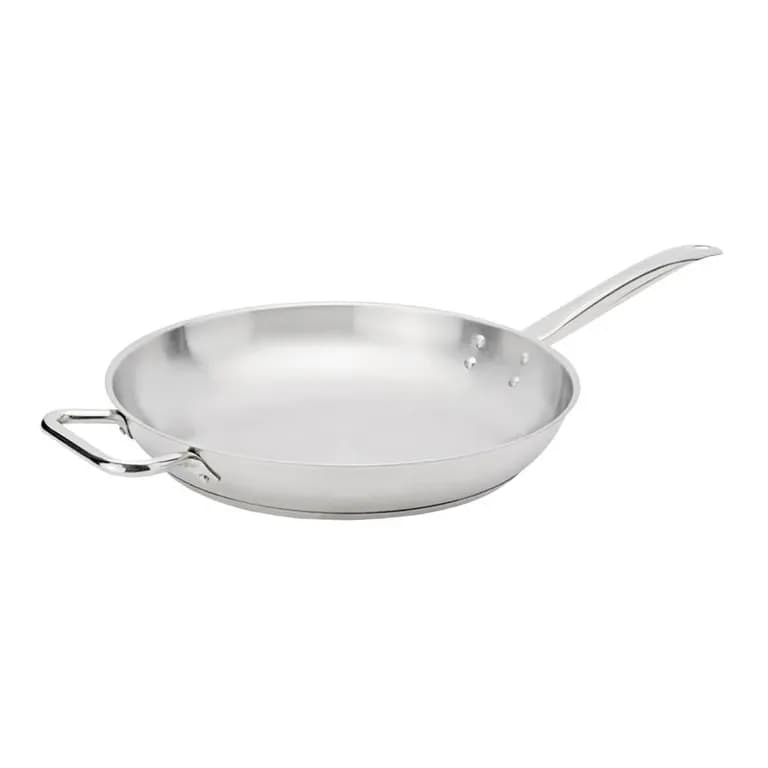 SARTEN ACERO INOX CON FONDO DIFUSOR 36 CM IMAHE.