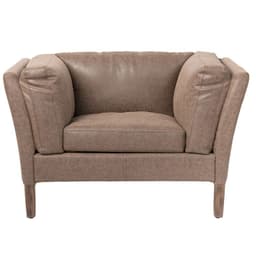 Sitial Mei eco cuero color cafe 67x107x82