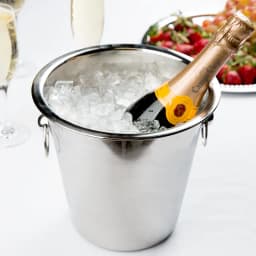 HIELERA ACERO INOX 21 X 21 CM IMAHE
