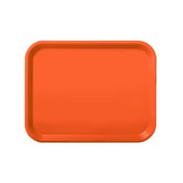 BANDEJA DE FIBRA DE VIDRIO 45X35 NARANJA