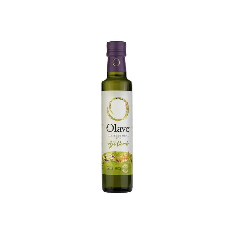 Aceite Oliva Extra Saborizado Aji Verde 1 x 250 ml