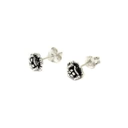 Aros Rosa Pistilo Plata Fina 925 Plateado TALLA UNICA