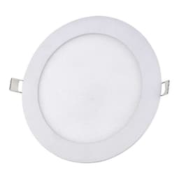 Panel Led Circular 12w Luz Calida Empotrado BP