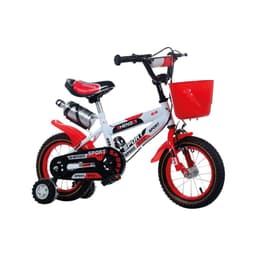 Bicicleta Infantil Aro 12 Rojo Con Rueditas Rojo XS