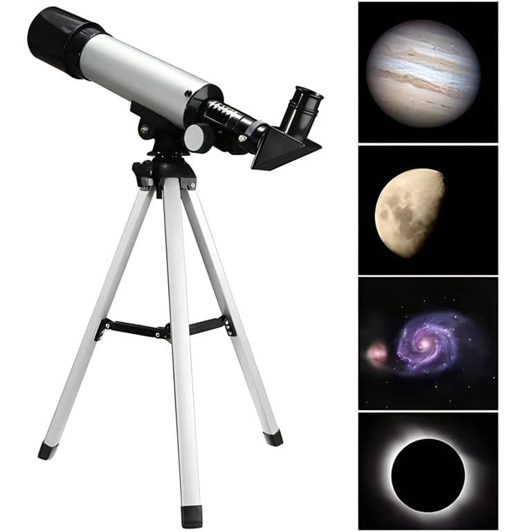 Telescopio Astronomico Monocular Con Tripode Zoom 90x