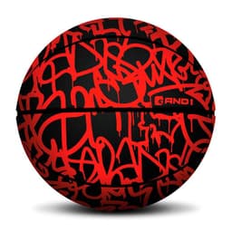 Balon Xcelerate Graffiti Basketball Rojo