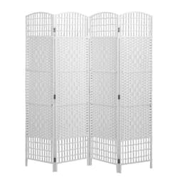 Biombo Decoracion y Separador de Ambientes Blanco