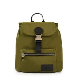 Mochila con tapa amara mediana verde oliva Verde TALLA UNICA