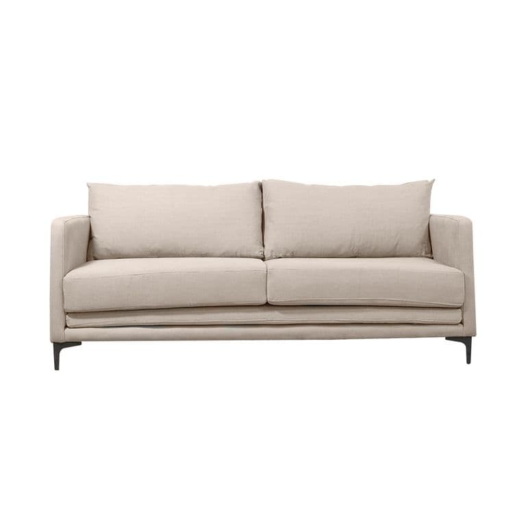 SOFA BUREO CHENILLE HUESO 3C
