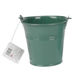 Balde de metal verde 8x7cm