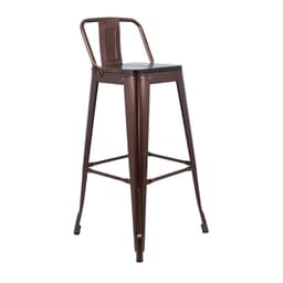Banco De Bar Tolix Paris Cobre