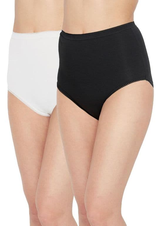 Pack 2x calzon maxi P21007-NEG Negro M