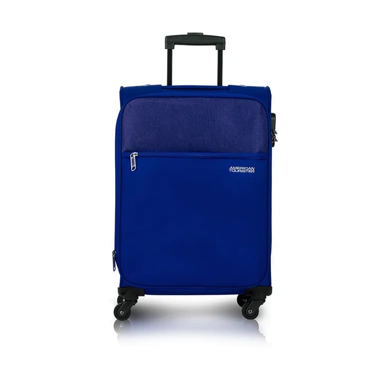 Maleta de Cabina Frankfurt Pequena Azul Blanda Azul S
