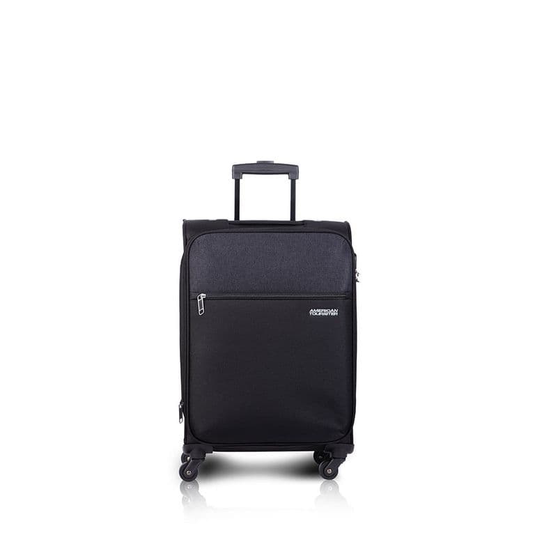 Maleta de Cabina Frankfurt Pequena Negra Blanda Negro S