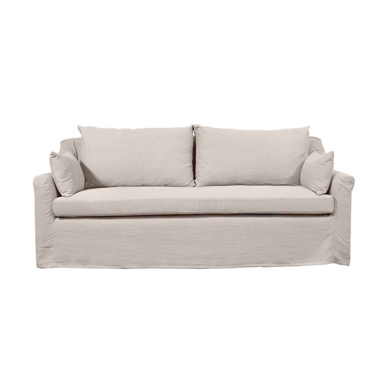 SOFA LIRCAY CHENILLE HUESO 3C