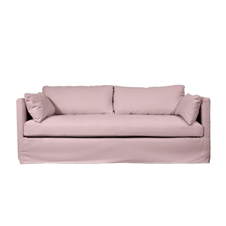 SOFA QUEPE LINO PALO ROSA 3C